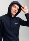Jack & Jones Beau Hoodie, Navy