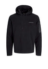 Jack & Jones Fusion Hoodie, Black