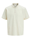 Jack & Jones Ronnie Polo Shirt, Ecru