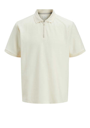Jack & Jones Ronnie Polo Shirt, Ecru