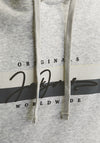 Jack & Jones Frederick Hoodie, Grey