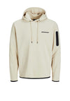 Jack & Jones Fusion Hoodie, Beige