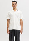 Jack & Jones Alves Polo Shirt, Off White