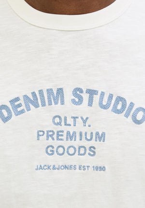 Jack & Jones Joshua T-Shirt, Off White