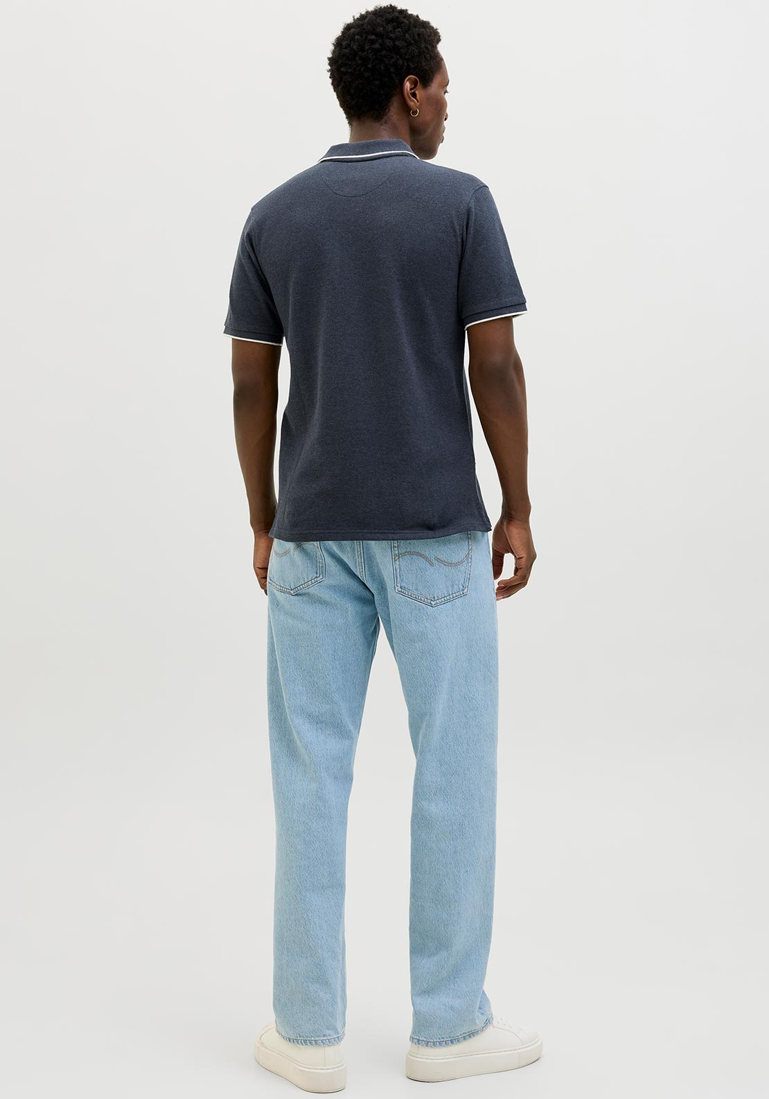 Jack & Jones Logan Polo Shirt, Navy Blazer