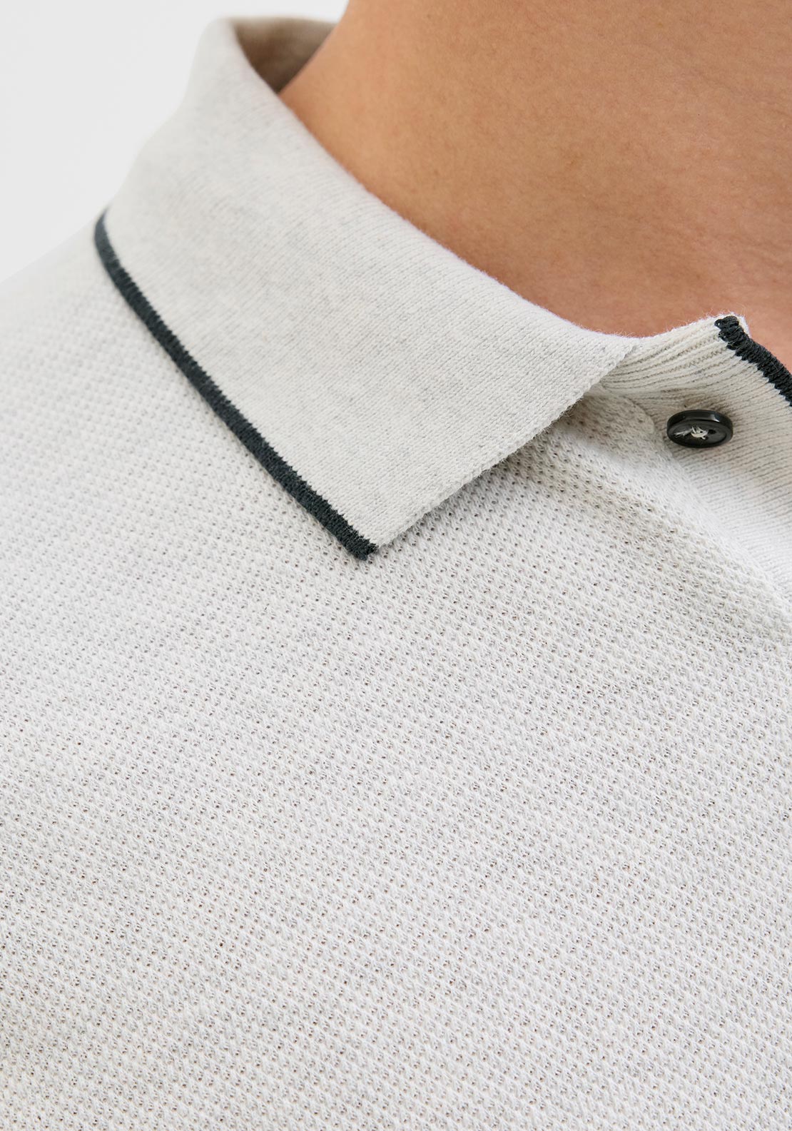 Jack & Jones Logan Polo Shirt, Grey