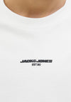 Jack & Jones Boy Back Graphic Tee, White