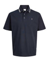 Jack & Jones Alex Polo Shirt, Night Sky