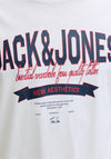 Jack & Jones Varsity Logo T-Shirt, White