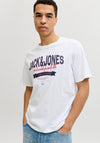 Jack & Jones Varsity Logo T-Shirt, White