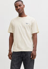 Jack & Jones Over Graphic T-Shirt, Cream