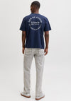 Jack & Jones Over Graphic T-Shirt, Navy