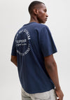 Jack & Jones Over Graphic T-Shirt, Navy