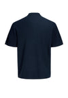 Jack & Jones Boys Short Sleeve Knit Polo, Navy