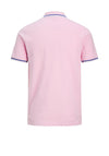 Jack & Jones Paulos Polo Shirt, Prism Pink