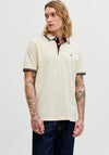 Jack & Jones Paulos Polo Shirt, Cream