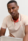 Jack & Jones Paulos Polo Shirt, Light Orange