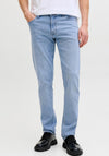 Jack & Jones Glenn Slim Fit Jeans, Light Blue Denim