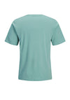 Jack & Jones Boys Cole Print Short Sleeve Tee, Green