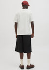 Jack & Jones Harvard T-Shirt, Ecru & Maroon