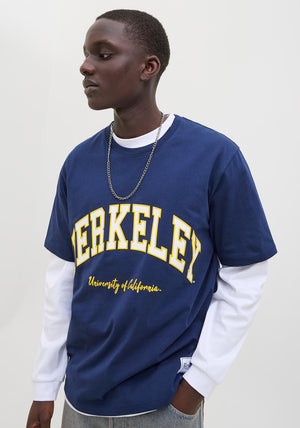 Jack & Jones Berkeley T-Shirt, Dark Blue