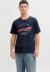Jack & Jones Varsity Logo T-Shirt, Navy