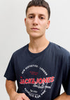 Jack & Jones Varsity Logo T-Shirt, Navy