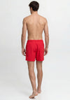Jack & Jones Maui Tropic Swim Shorts, True Red