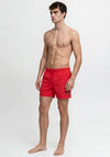 Jack & Jones Maui Tropic Swim Shorts, True Red