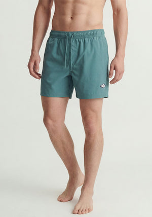 Jack & Jones Maui Tropic Swim Shorts, Teal
