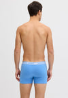 Jack & Jones Nolan 3 Pack Cotton Stretch Trunks, Navy Multi