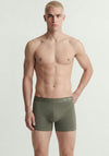 Jack & Jones Gabriel 3 Pack Bamboo Trunks, Green Multi