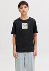 Jack & Jones Boys Skills Short Sleeve Tee, Black