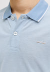 Jack & Jones Boys Blualves Short Sleeve Polo, Blue
