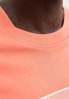 Jack & Jones Fusion Dots T-Shirt, Orange