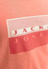 Jack & Jones Fusion Dots T-Shirt, Orange