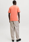 Jack & Jones Fusion Dots T-Shirt, Orange