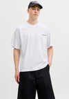 Jack & Jones Eterna Script T-Shirt, White