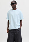 Jack & Jones Eterna Script T-Shirt, Light Blue