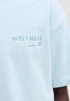 Jack & Jones Eterna Script T-Shirt, Light Blue