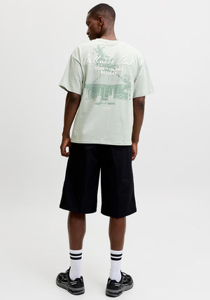 Jack & Jones Eterna Script T-Shirt, Green
