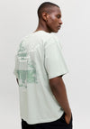 Jack & Jones Eterna Script T-Shirt, Green