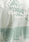 Jack & Jones Eterna Script T-Shirt, Green