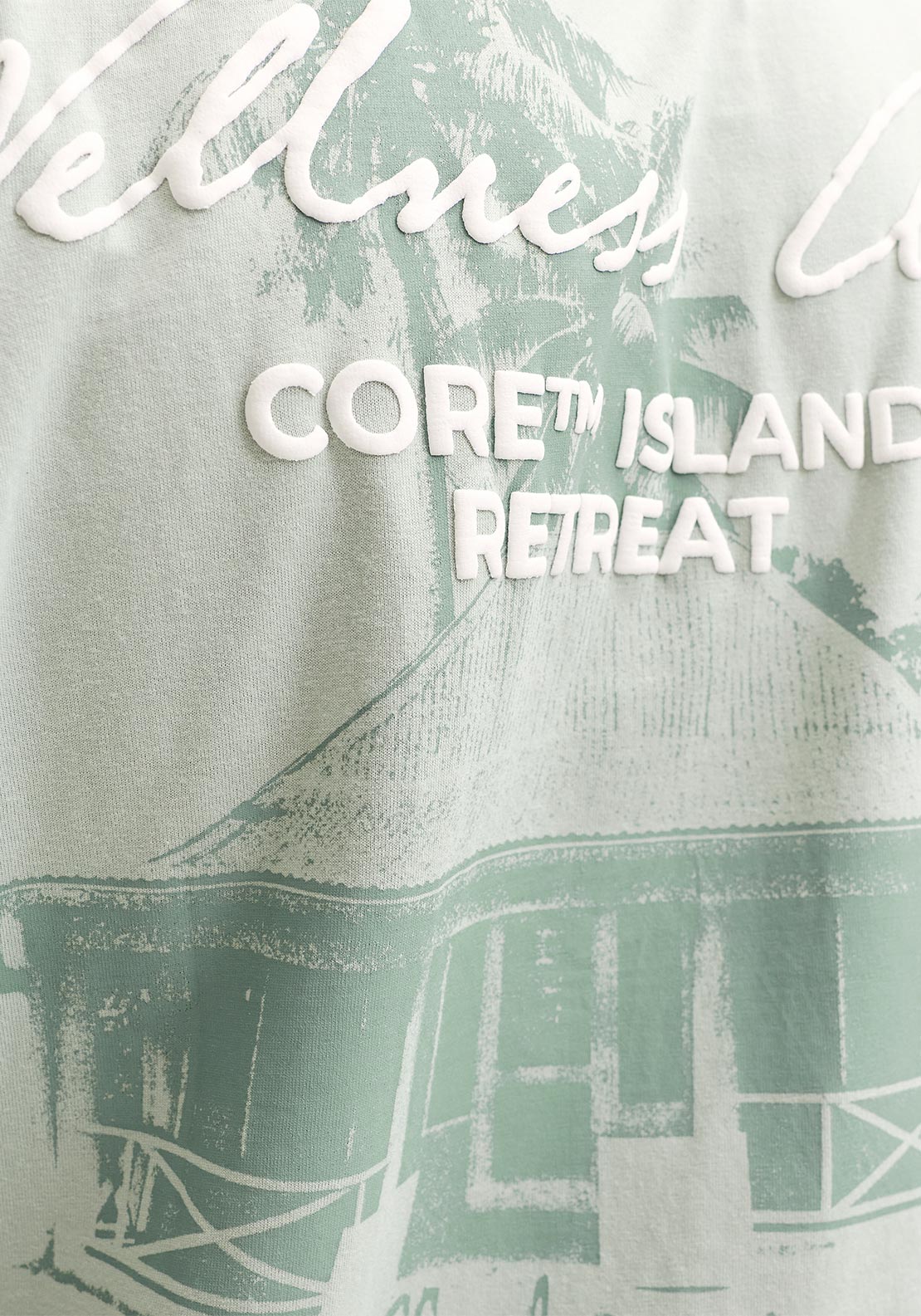 Jack & Jones Eterna Script T-Shirt, Green