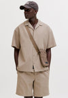 Jack & Jones Waffle Resort Shirt, Beige