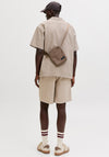 Jack & Jones Waffle Resort Shirt, Beige