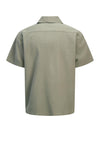 Jack & Jones Mini Boy Global Waffle Short Sleeve Shirt, Green