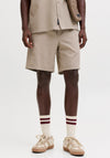 Jack & Jones Jaiden Waffle Resort Shorts, Beige