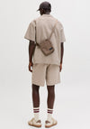 Jack & Jones Jaiden Waffle Resort Shorts, Beige