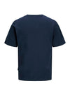 Jack & Jones Boys Devin Short Sleeve Tee, Navy